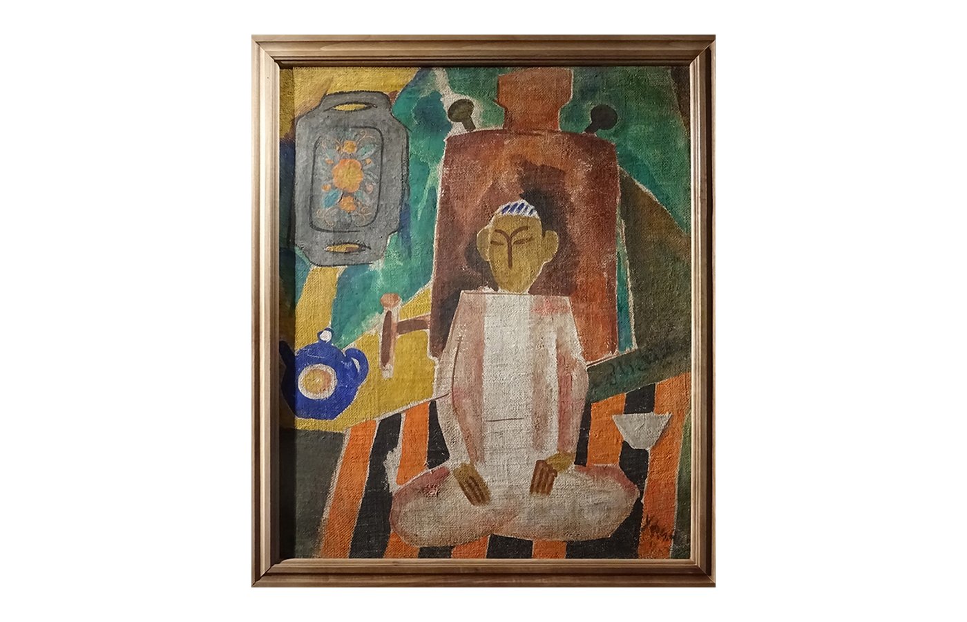 1926 Victor Oufimtsev Dans la yourte