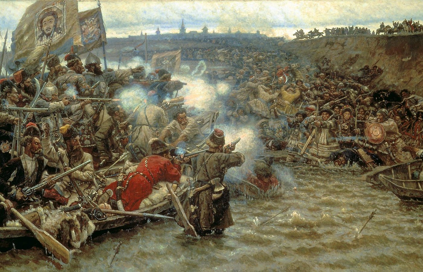 Conquête de la Sibérie par Ermak